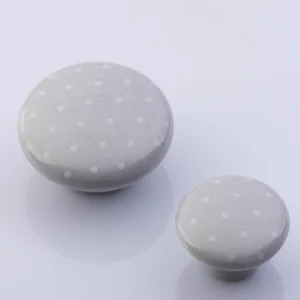 سرامیکی طوسی خال سفید